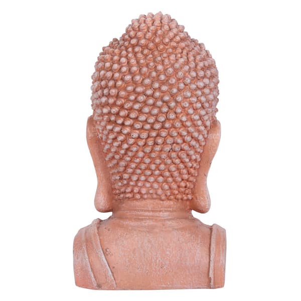 Something Different Terracotta Effect Buddha Head Ornament
