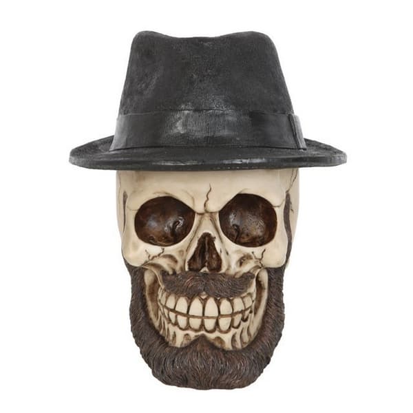 Something Different Skull Ornament Brown/Black One Size