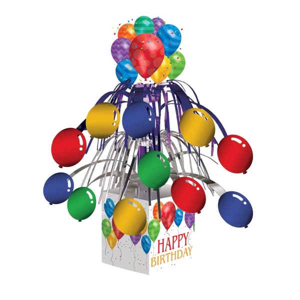 Creative Party Balloon Happy Birthday Party Centrepiece Multicoloured One Size