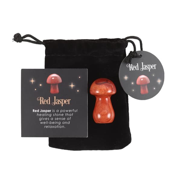 Something Different Magical Red Jasper Mushroom Crystal