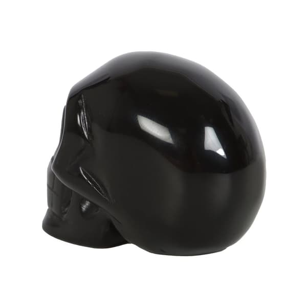 Something Different Dekoration med dödskalle i obsidian
