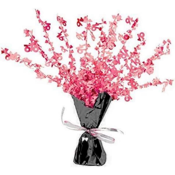 Unique Party 16th Birthday Party Centrepiece Pink One Size