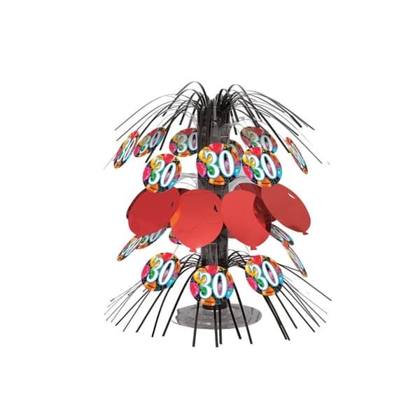 Bravo Cascade 30th Birthday Party Centrepiece Multicoloured One Size