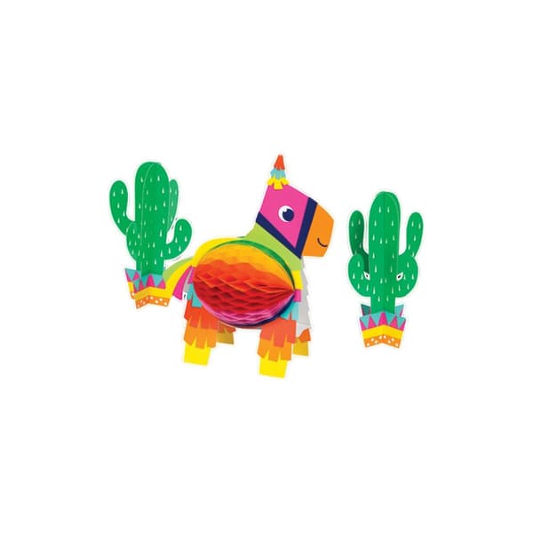 Creative Party Fiesta Honeycomb Party Centrepiece Multicoloured One Size
