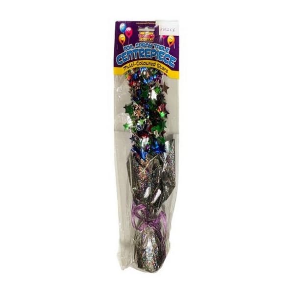 Expression Factory Foil Stars Party Centrepiece Multicoloured One Size