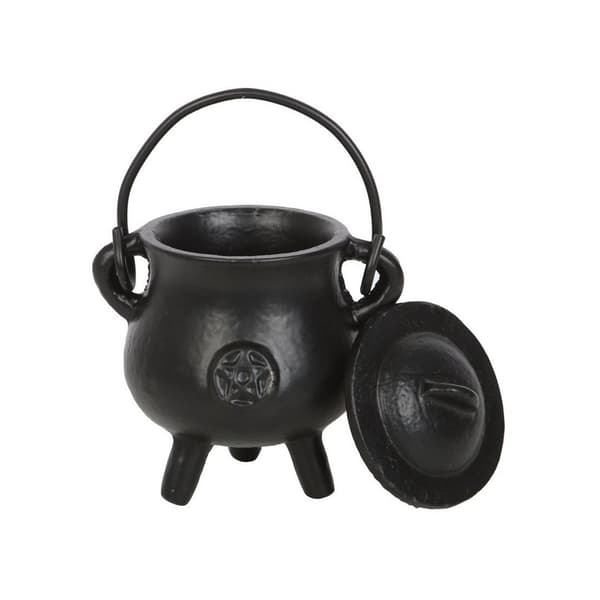 Something Different Cast Iron Pentagram Cauldron