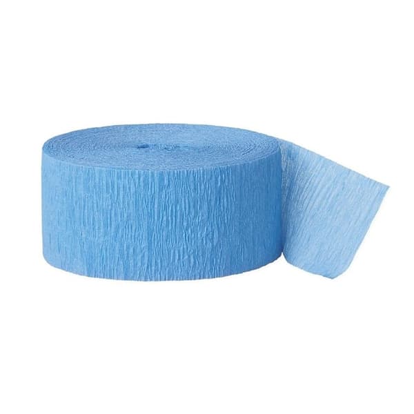 Amscan Crepe Paper Hanging Streamer Caribbean Blue One Size