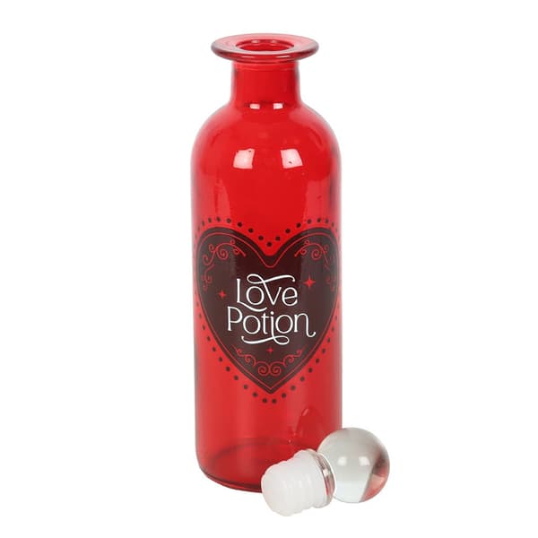 Something Different Love Glass Potion Bottle