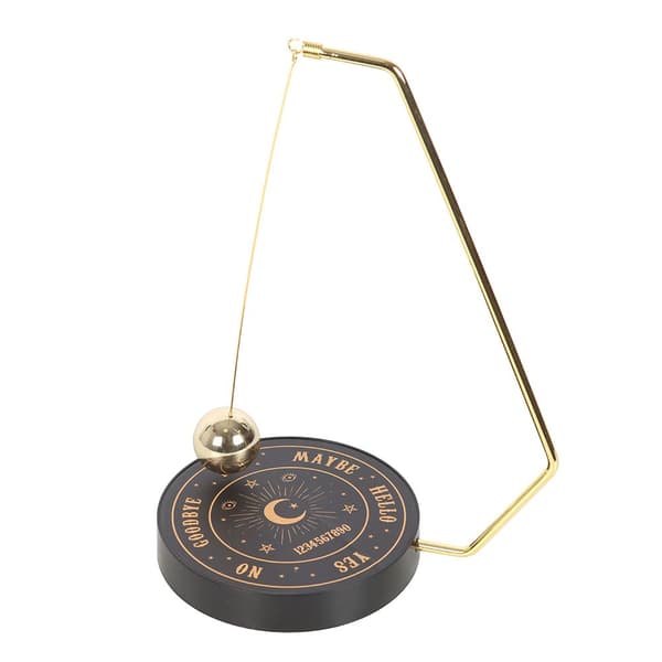 Something Different Talking Board Pendulum Decision Maker Black/Gold One Size