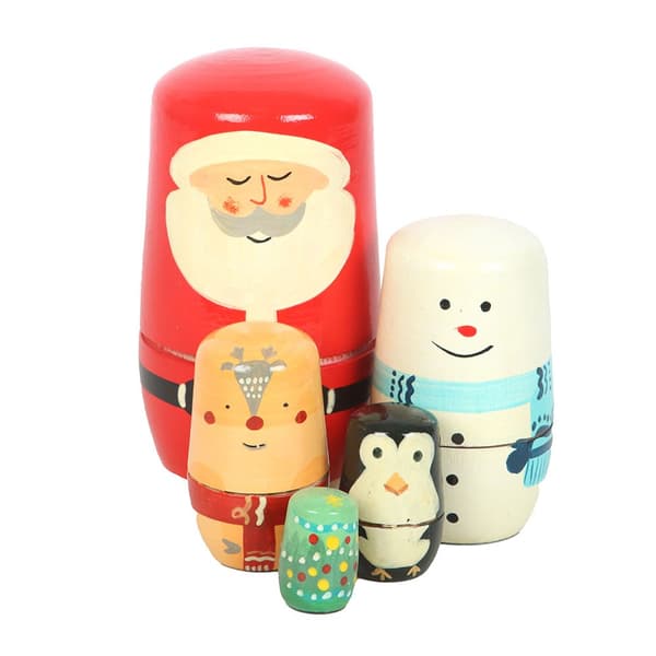 Something Different Matryoshka Doll Christmas Doll Set