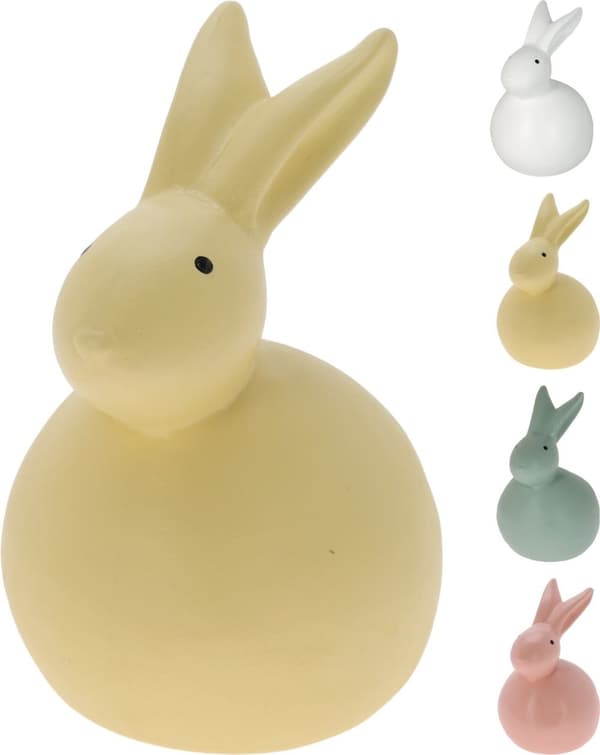 Kanin Porslin 11 cm Grön