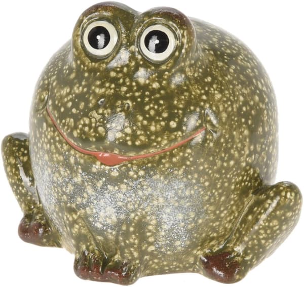 Groda Porslin Grön 8 cm