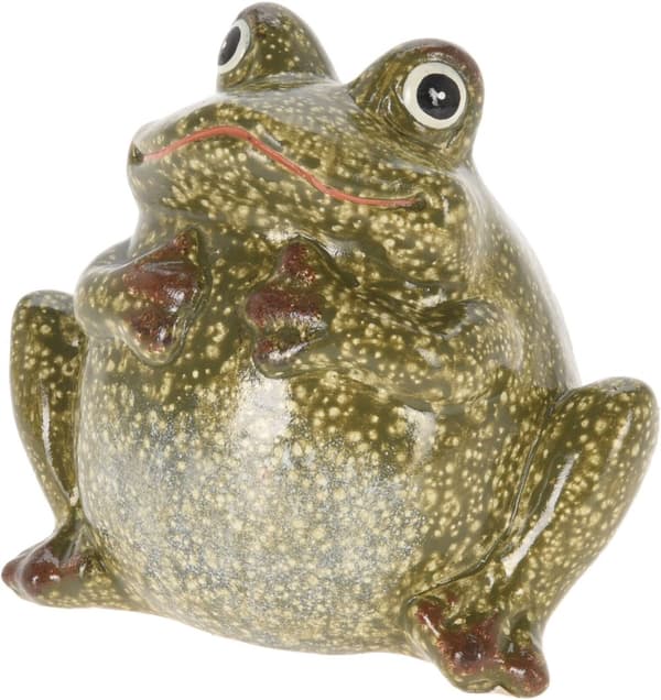 Groda Porslin Grön 8 cm