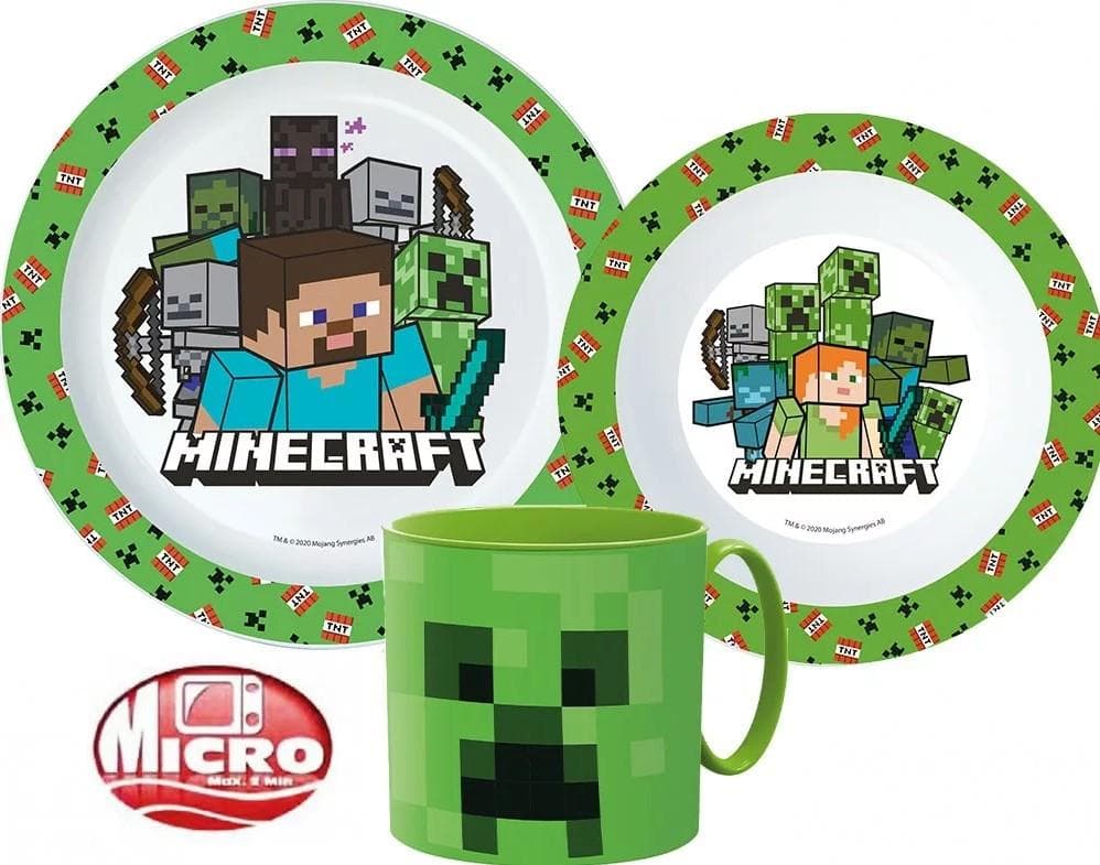 Måltidsset Minecraft Creeper