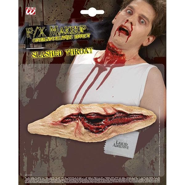 Realistisk look Avskuren hals Halloween Maskerad