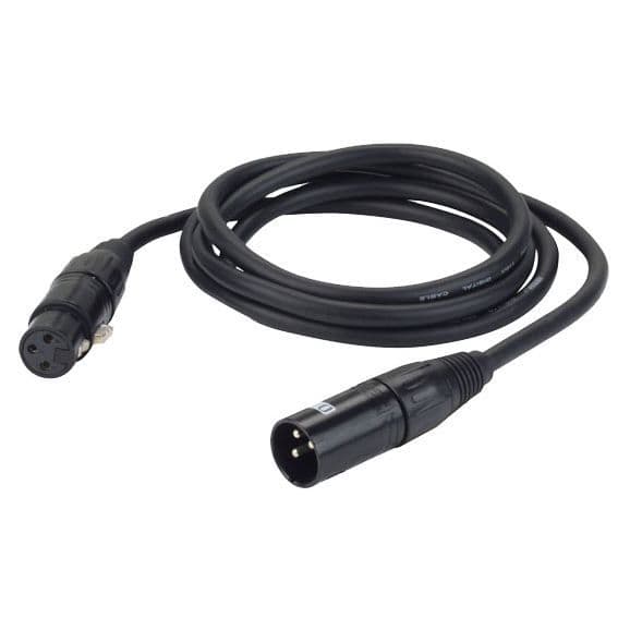 Kabelbelysning DMX-kabel 3 b. 20m DMX3-kabel...