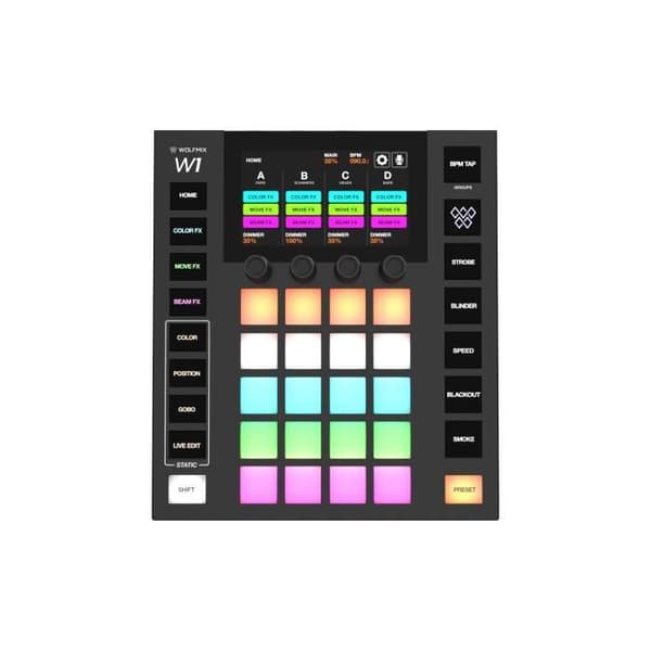 Wolfmix W1 MK2 - Fristående DMX-kontroller version 2