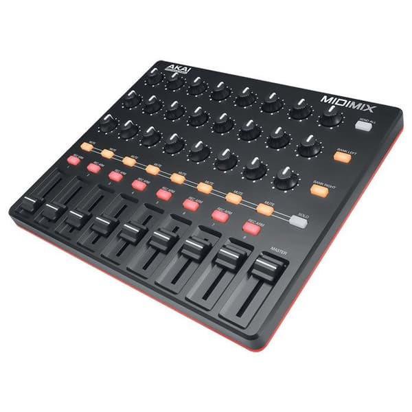 Akai Pro MIDIMIX - Controller 9 faders 24 potentiometrar