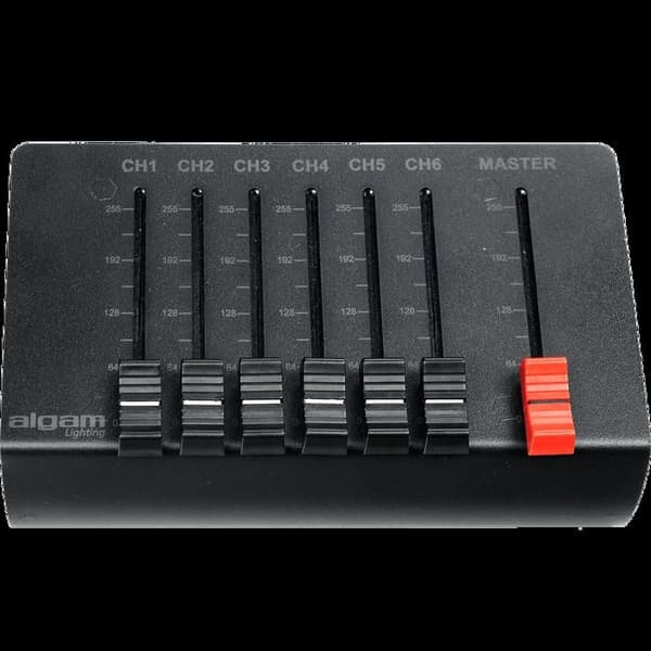 6-kanals DMX-kontroller på batteri - Algambelysning LAL DMX6-PLUS