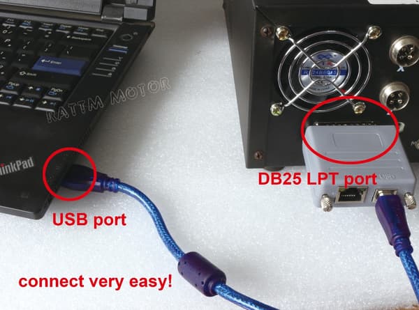 USB Adapter Controller, 200KHz Dataoverførselshastighed, Mach3 CNC-styring