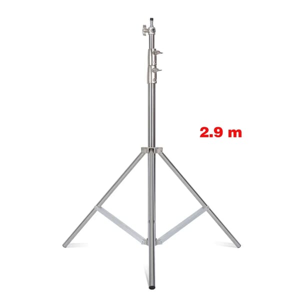 Fotografi Tripod Lys Stativ, 290 cm Højde, Rustfrit Stål Konstruktion,Stativ