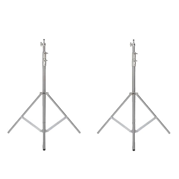 Fotografi Stativ, Justerbar Højde 290 cm, Letvægts Aluminiumlegering,2 stk. stativer