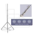 Miniatyrbillede 2 af 2: Lysstativ, Maksimal Højde 290 cm, Rustfrit Stål Materiale, 2500 g Vægt,2.8m Tripod Stativ