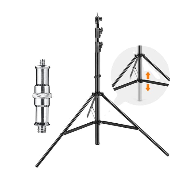 Video Studio Lysstativ, Teleskopisk Støtte, Mere Stabil, AL-280