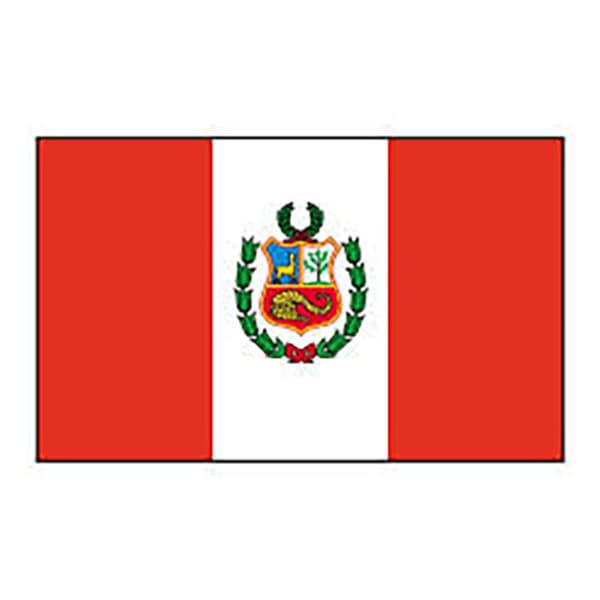 Flagga Peru