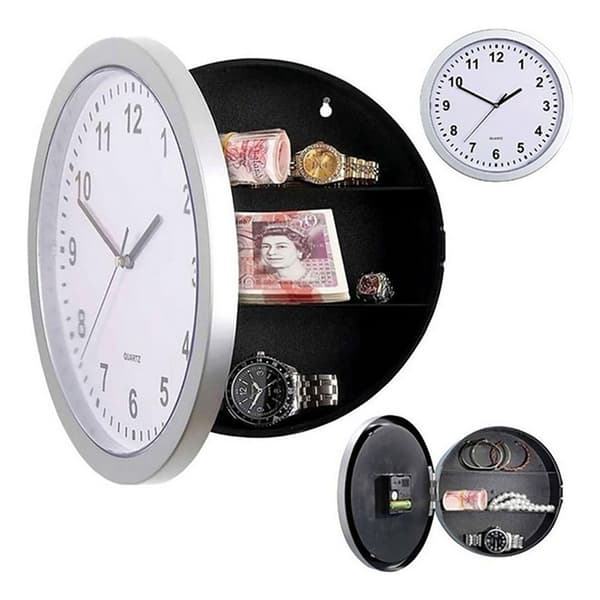 Safe Clock Veggklokke