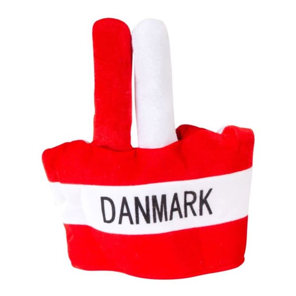 Supporterhat Danmark med Fingre