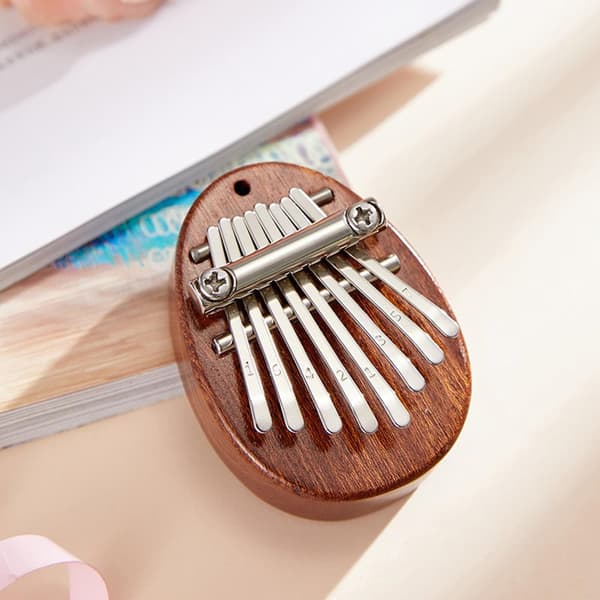 Tommelfinger av tre - Kalimba - 8 tangenter