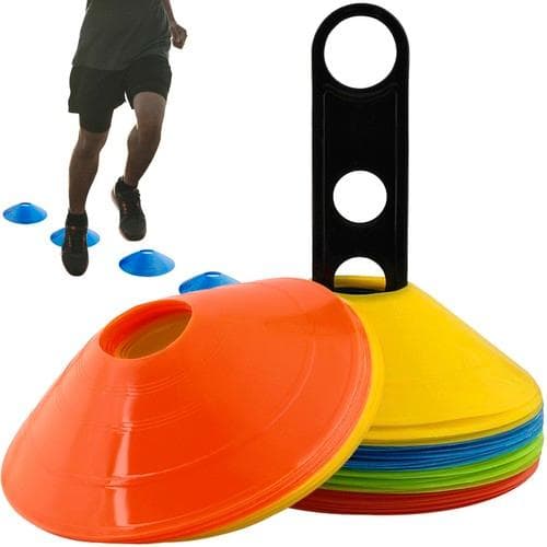 50-Pack - Markeringskoner / Träningskoner - Idrottskoner