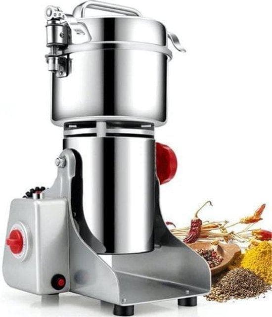 Elektrisk kryddkvarn 700g - 6 blad - 2500W - Kaffekvarn - Spannmålskvarn