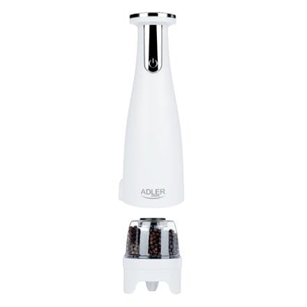 Adler | Elektrisk salt- og peberkværn | AD 4449w | Kværn | 7 W | Husmateriale ABS plast | Lithium | Møller med keramik