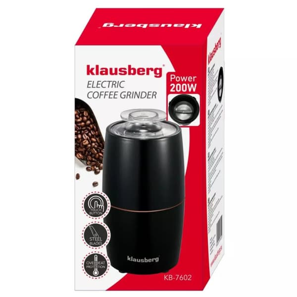 SÄHKÖINEN KAHVIMYYLIN KLAUSBERG KB-7602