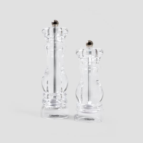 Kvarnsats | HALLAIS | 2 st, akryl | 20cm och 16cm | 729720