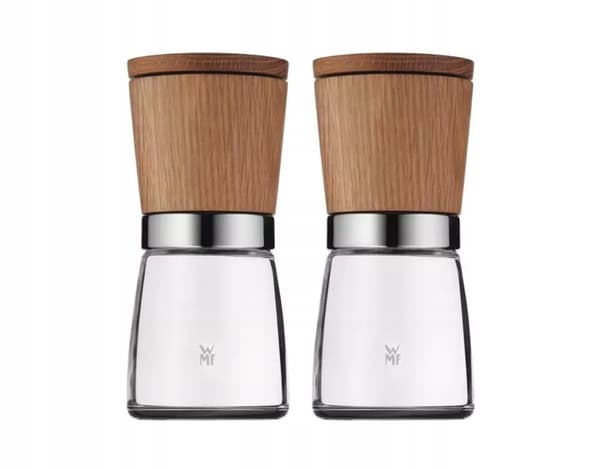 WMF CERAMILL NATURE KRYDDERINGSKNÆNESÆT, TRÆ, 2 STK.