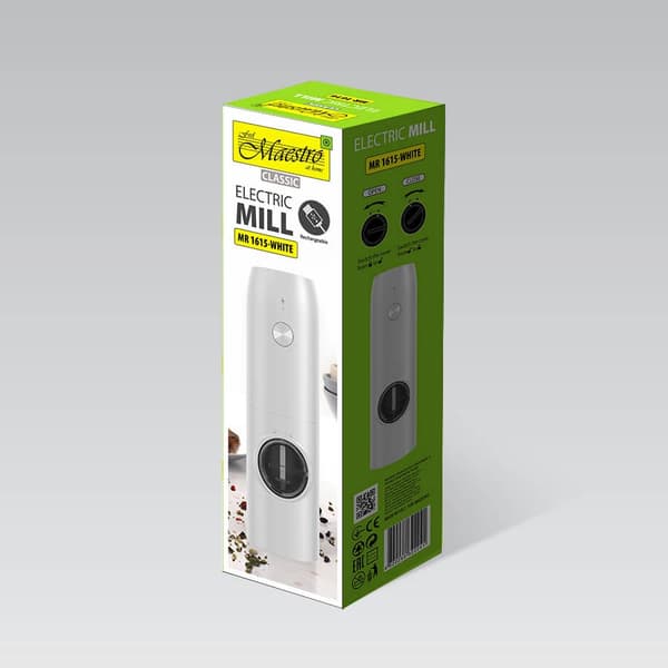 Elektrisk kvarn MAESTRO MR-1615 (MR-1615-WHITE) Vit