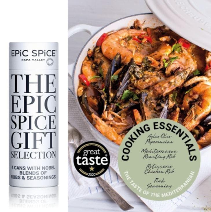 Epic Spice Presentpack 4 kryddblandningar - Från grunden
