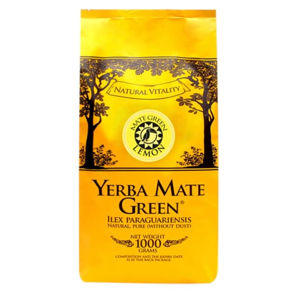 Yerba Mate Grøn Citron 1kg