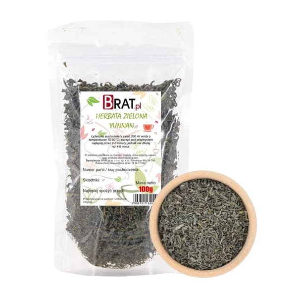Yunnanin vihreä tee 100 g