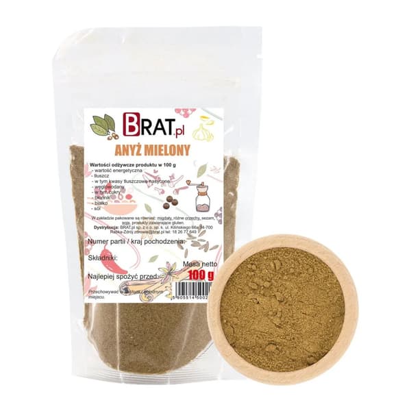 Malen anis 100 g