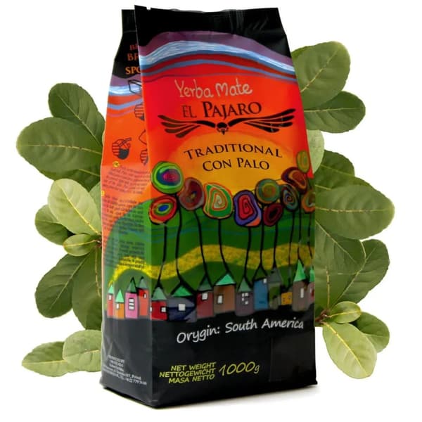 Yerba Mate El Pajaro Traditional con Palo 400g