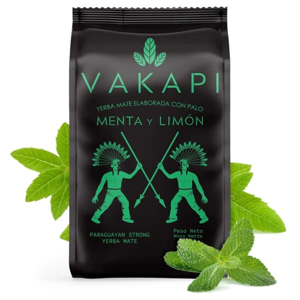 Yerba Mate Vakapi Menta y Limon 500g