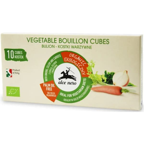 Bouillon - grøntsagsterninger BIO 10x10g