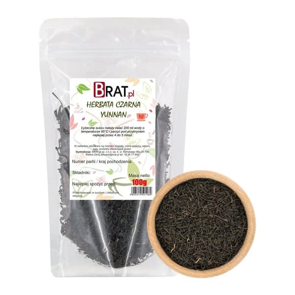 Yunnan sort te 100g