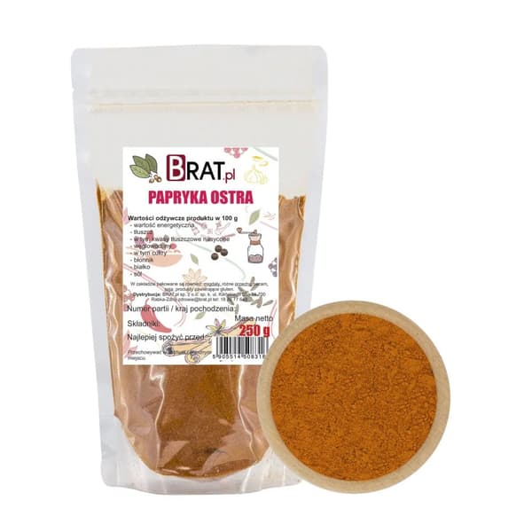 Het paprika 250 g