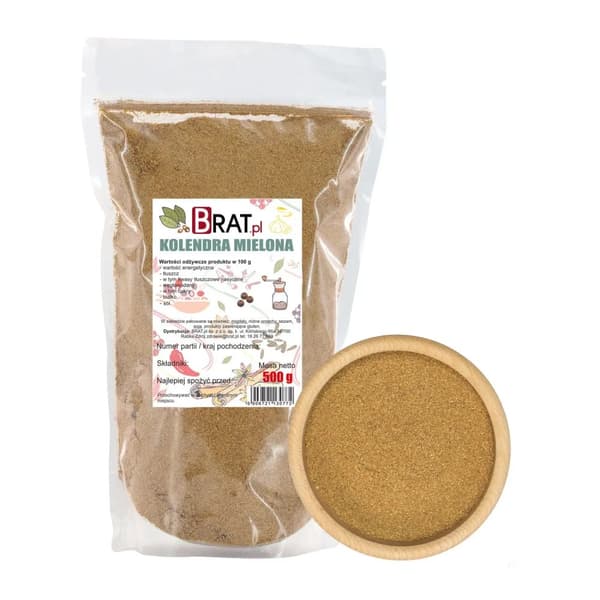 Stødt koriander 500 g