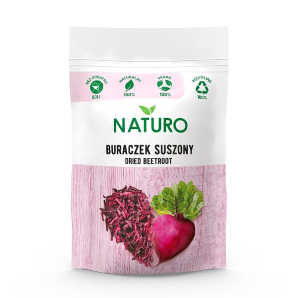 Torkade rödbetor 80g / Naturo